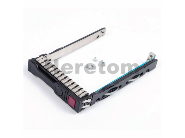 W/Chip & LED 2.5' SAS SATA Hard Disk Drive Tray Caddy Sled ProLiant For HP Gen8 G8 G9 DL380 ML310e SL250s