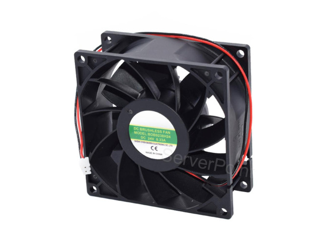 Brand Cooling Fan 9238 BDB9238H24 24V 0.33A 2-wire 92*92*38mm