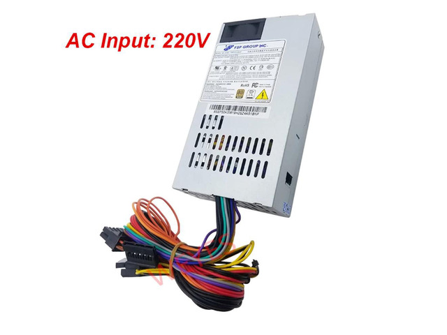 Computer Power supply 1U FSP270-60LE small Desktop Computer Cash Register power NAS Low-power equipment Silent Fan AC220V