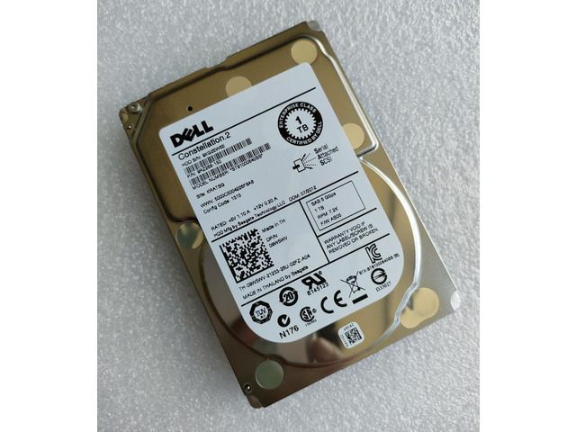2.5 ST91000640SS 9W5WV 09W5WV 1TB 7.2K SAS 2.5' 6Gb/s 64MB HDD CONSTELLATION.2 HARD DRIVE For Dell Seagate