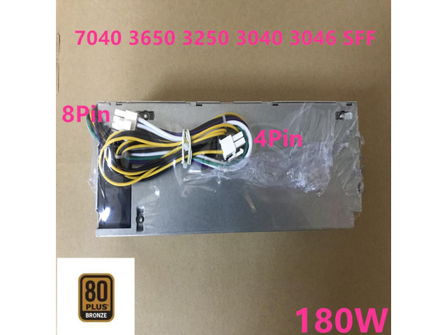 PSU For Dell 3040 3650 3250 3040 8Pin 180W Power Supply H180AS-00 H180NS-00 B180AS-00 HK280-87FP AC180AS-00 H180AS-02