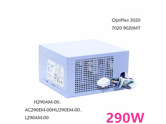 PSU For Dell 320 7020 8020 9020 290W Power Supply HU290EM-00 L290EM-01 D290EM-00 DPS-290EB A HU290EM-01 HU290AM-01 PCE045
