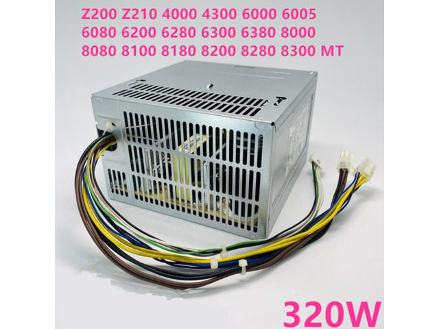 PSU For HP Z200 210 680 880 6000 8000 320W Power Supply D12-320P1B PS-4321-9HA DPS-320JB A PC8022 758651-001 758752-001
