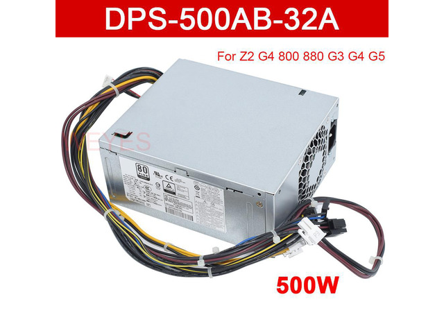 500W Power Supply DPS-500AB-32A L07304-001 L07304-003 901759-003 PA-4501-1 HA For Z2 G4 800 880 G3 G4 G5 MT Workstation