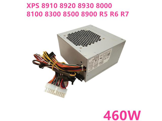 PSU For Dell XPS 8000 8910 8920 8930 8100 8500 8900 460W Power Supply D460AM-01 HU460AM-00 AC460AD-00 PC9004 AC460AM-00