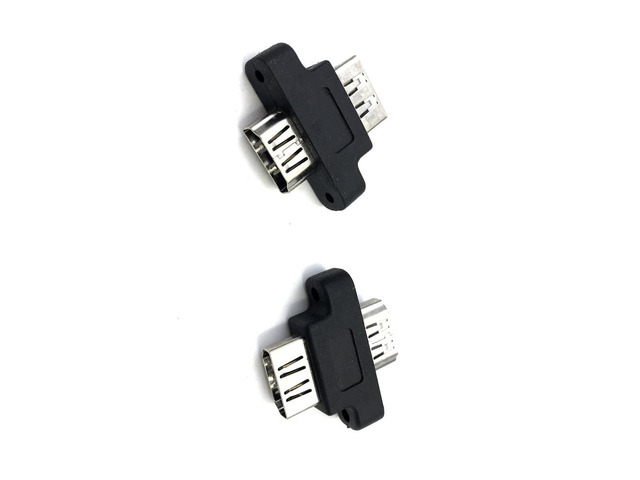 Screw Lock Panel Mount HDMI-compatible FEMALE TO FEMALE COUPLER ADAPTER JOINER Converter CONNECTOR 1080P