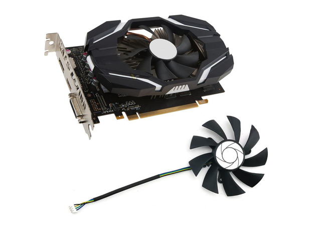 85mm For MSI GTX1060 950 ITX R7 360 Graphics Card Cooling Fan HA9015H12F-Z/HA9515H12SF-Z 4Pin