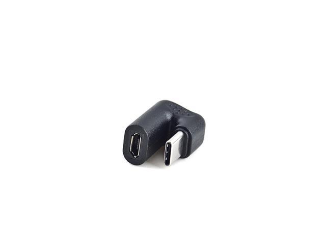 180 Degree USB C Type C Male to Micro USB Female Converter Adapter for Cellphone Tablet Mobile Phone