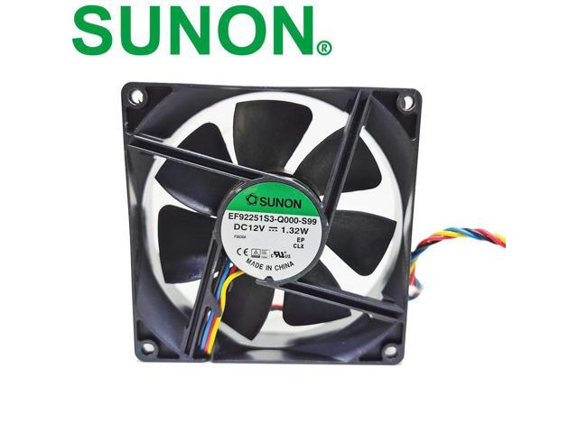 Sunon EF92251S3-Q000-S99 92mm 9225 12V 1.32W silent fan computer case PWM temperature control fan