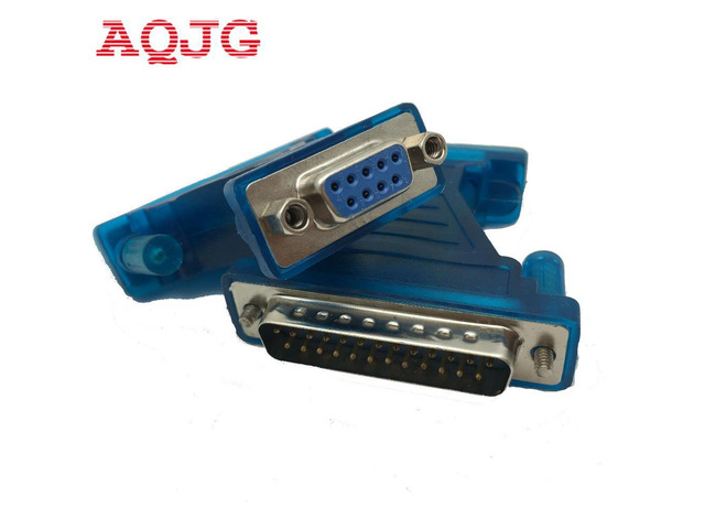 USB to Com USB to Serial RS232 Cable DB9 to DB25 Adapter DB9 female DB25 Male AQJG wholesale