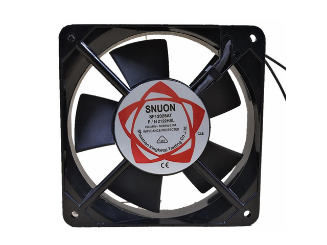 SF12025AT 2122HSL 12025 120mm Sleeve Bearing 220-240V AC 2-Wire Case Cooling Fan R9CD