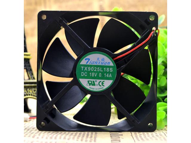 TX9025L18S DC 18V 0.14A 9CM 9025 refrigerator thermostat cabinet cooling fan 90X90X25MM photo