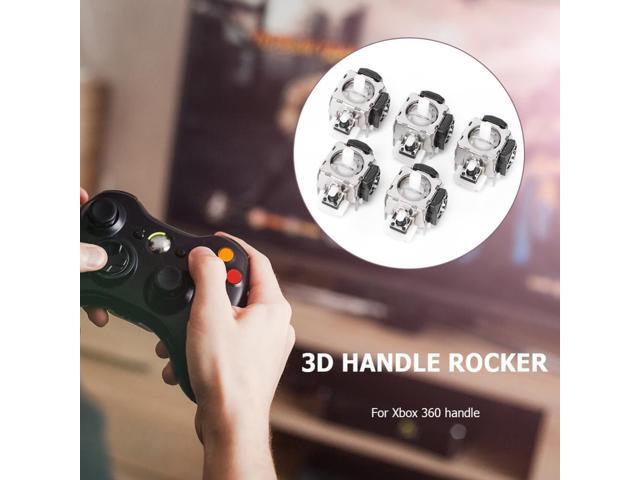 5pcs 3D Thumb Joystick Rocker Game Handle Repair Parts for Xbox 360 Gaming Controller Gamepad 3D Analog Joystick Module