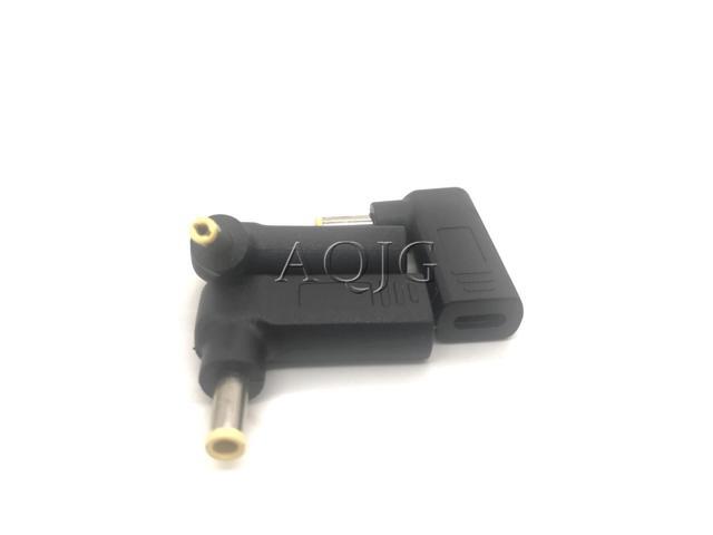 USB Type C Female to 4.0x1.7mm Dc Power Adapter Plug Converter Laptop Charger for Lenovo IdeaPad 310 110 100 100-14IBY 100-15IBY