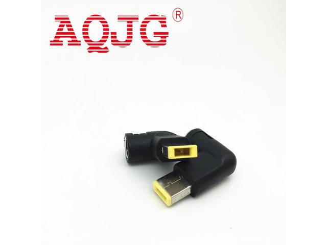 DC Tip Plug Connector Cord For Lenovo IdeaPad Yoga Square Connector Charger Adapter AQJG