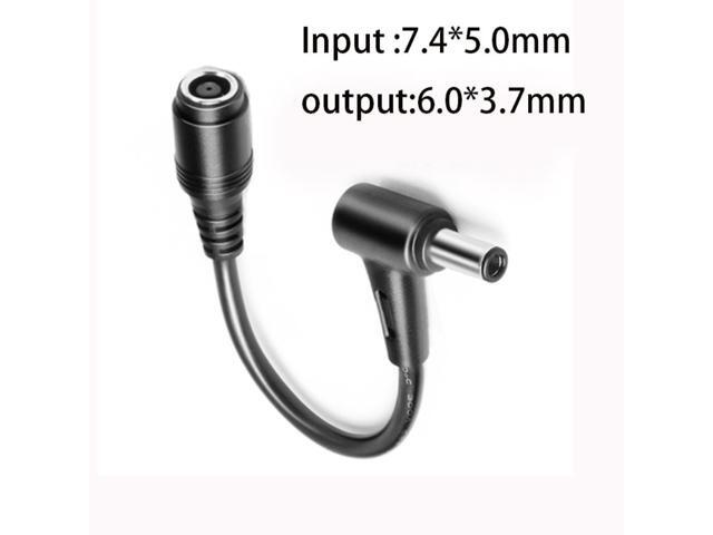 7.4*5.0mm Female to 6.0*3.7MM With Pin For ASUS special computer games Charing Power Cord 10cm Repair