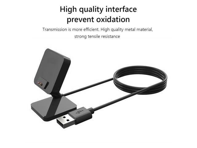 1m Charging Cable Stand Lightweight USB Charger Dock Cord Replacement Wireless Charger Dock Cord for Redmi Band 2 Smart Bracelet