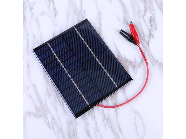 DIY Solar Panel Outdoor Charging Device 5W 12V Outdoor Portable DIY Solar Cells Charger Polysilicon Epoxy Panel
