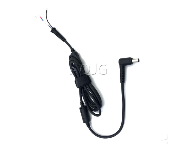 1.8m 7.4 x 5.0 mm Power DC Jack Charger Adapter Plug Cord Connector Cable Power Supply Cable 90degree 150W for Dell HP Laptop