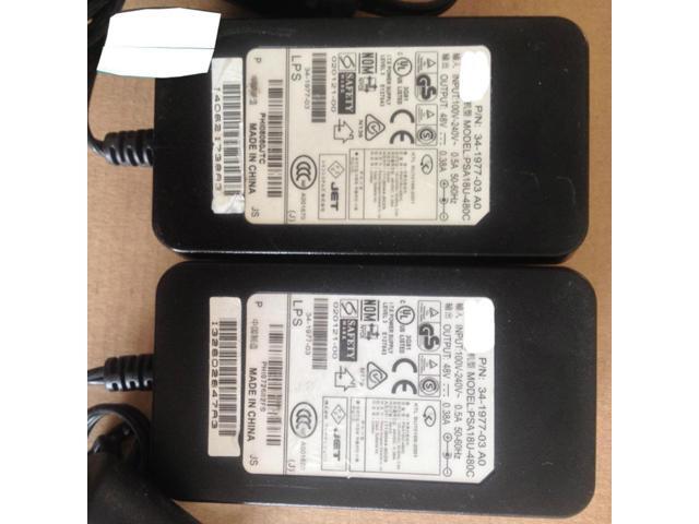 AC Adapter 48V 0.38A For Cisc0 7960 7940 7912g CP-7911G 34-1977-05 EADP-18FB B IP Phone Charger Power SupplyAQJG