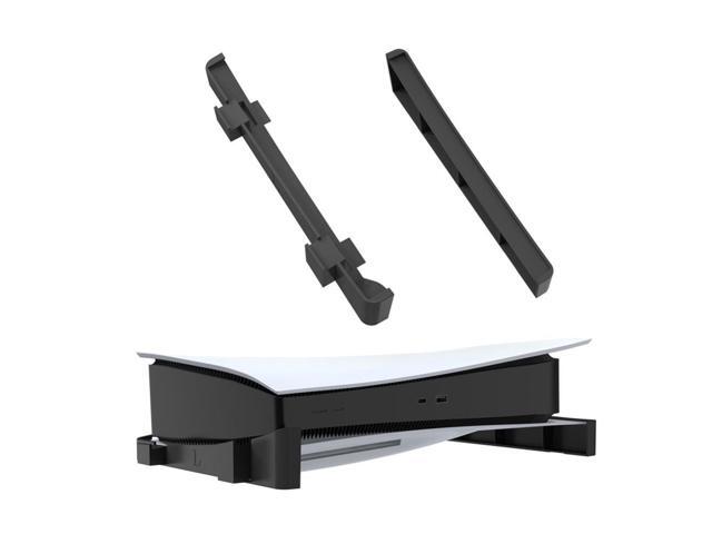 2pcs Game Disc Storage Stand for PS5 Game Console Storage Dock Mount Holder Horizontal Placement Bracket