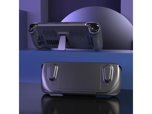 Game Console Protective Shell Portable Game Console Case Protector with Bracket Scratch Resistant for Steam Deck Accessories