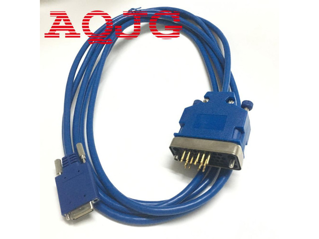 10 FT length Network Router cable CAB-SS-V35MT V.35 cable for Cisc0 WAN Interface Card WIC-1t Hwic-1t Hwic-2t Blue AQJG