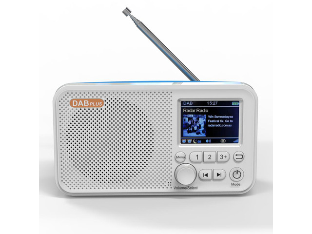 C10 DAB/DAB+ FM Digital Radio Rechargeable LED Speaker Portable Handsfree MP3 Music Player Broadcasting Radio