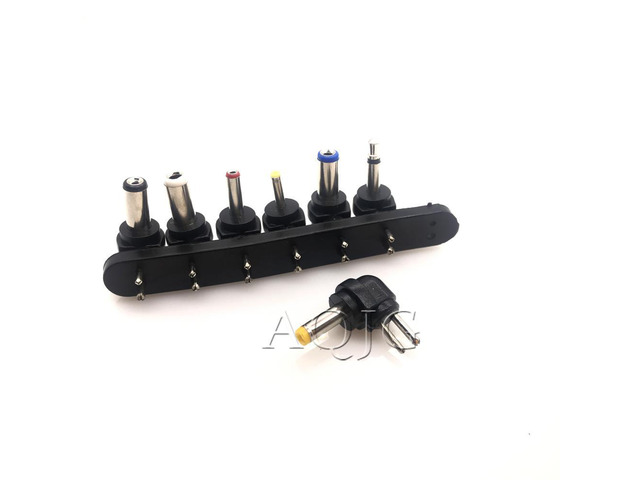100pcs Universal DC Power Charger Supply Adapter Jack Plug Connector for Laptop