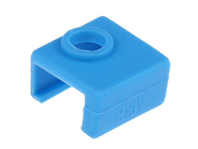Silicone Sock Cover For MK7 MK8 Heated Block Case 3D Printer Parts Accessories Heating Aluminum Block Silicone Sleeve