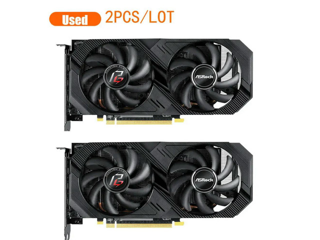 2PCS/LOT RX590 GME Phantom Gaming 8G OC 1385 MHz 8GHz GDDR5 Card