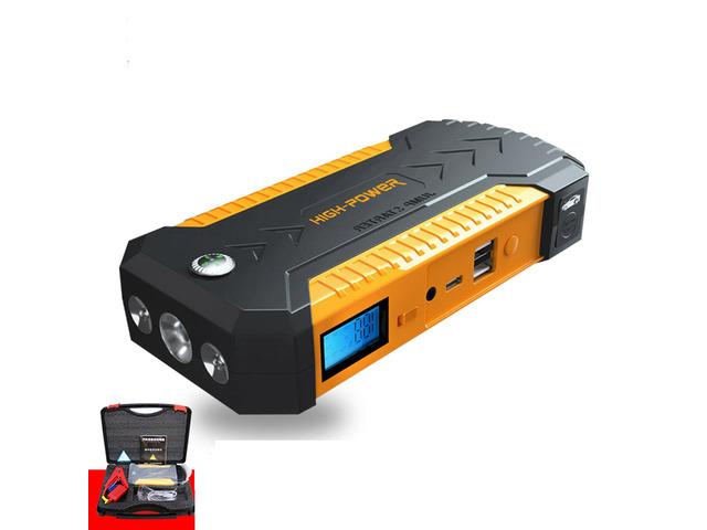 Car Jump Starter with LCD Display,12V AUTO Battery Booster, 600A Peak 20000mAh,for Car Truck SUV( up to 6.0L Gas, 3.0L Diesel Engine),Car Emergency...