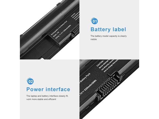Futurebatt N311z Laptop Battery for Dell 13Z N311z 14Z N411z Vostro V131 V131D V131R Latitude 3330 Series Fits 312-1258 H7XW1 JD41Y