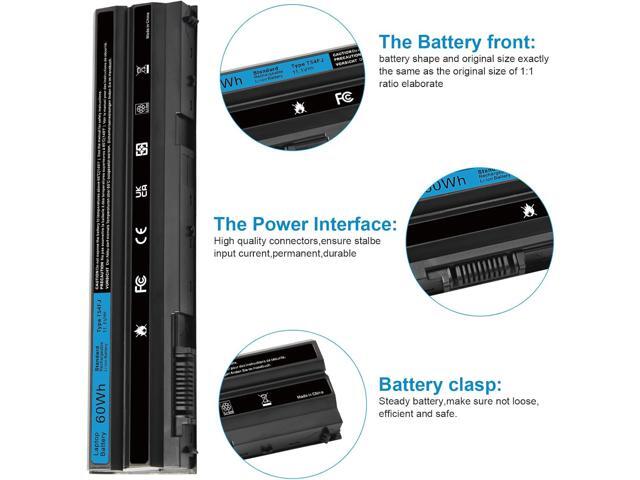 T54FJ 8858X Laptop Battery for Dell Latitude E5420 E5430 E5520 E5530 E6420 E6430 E6520 E6530 Inspiron 15R (5520) 17R (5720) 17R (7720) 15R (7520)...
