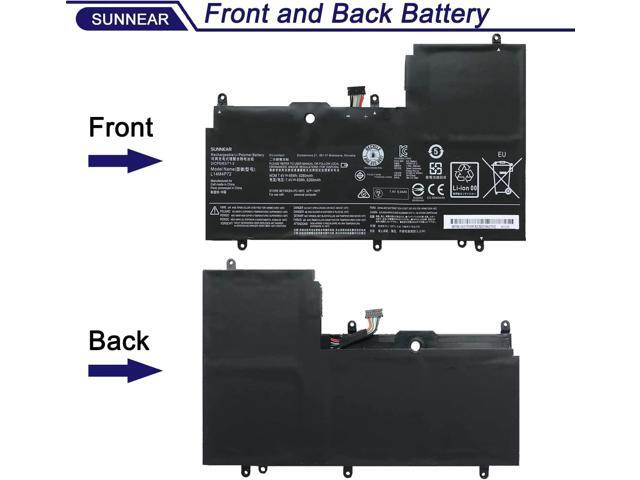 L14M4P72 45Wh Laptop Battery Replacement for Lenovo Yoga 3-1470Yoga 700-14ISK Series Notebook L14S4P72 5B10G84689 5B10K10226 5B10G75095 5B10K10224...