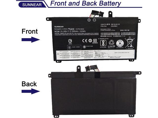 00UR891 SB10L84122 Battery Replacement for Lenovo ThinkPad T570 T580 P51S P52S ytpe 20H9 20HA 20JX 20JW 20L9 20LA Series internal battery 00UR890...