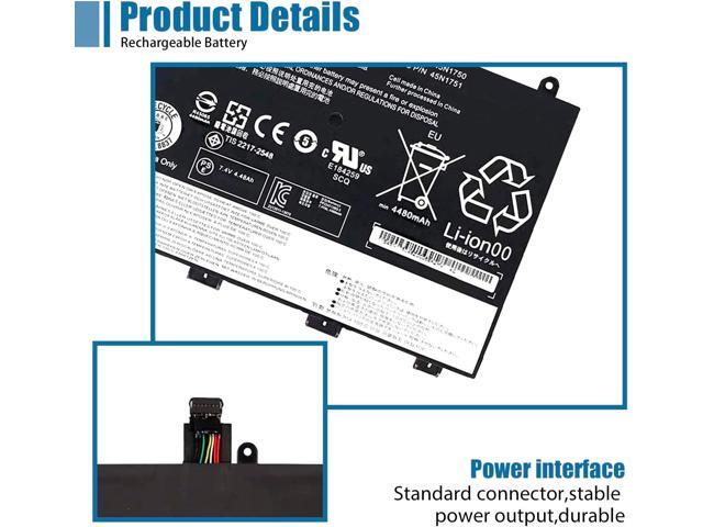 45N1750 45N1748 Laptop Battery Compatible with Lenovo ThinkPad Yoga 11E/ Yoga 11E Chromebook Series Notebook 45N1748 45N1749 45N1751 7.4V 34W...