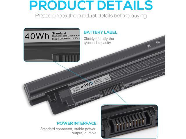 Fancy Buying 40Wh XCMRD FW1MN 4WY7C Battery for Dell 15 3000 3542 3543 3531 3541 3521 3537 15R 5537 5521 17-3737 3721 17R-5737 14 3421 3437 14R...