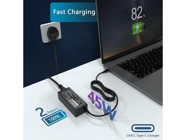 45W USB C Charger for Acer Chromebook A18-045N1A A16-045N1A N17Q9 N17Q8 N18Q12 N18Q5 N18Q6 N16Q10 N17Q5 N18Q3 N19Q3 Type C Laptop Power Supply...