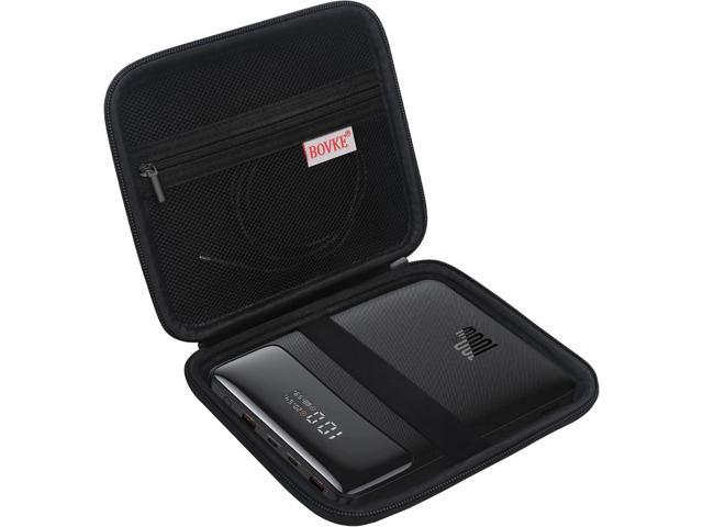 BOVKE Hard Carrying Case for Baseus 100W Blade USB C Portable Laptop Charger, Super Fast Charging Power Bank for Laptop Phone, Mesh Pocket for...