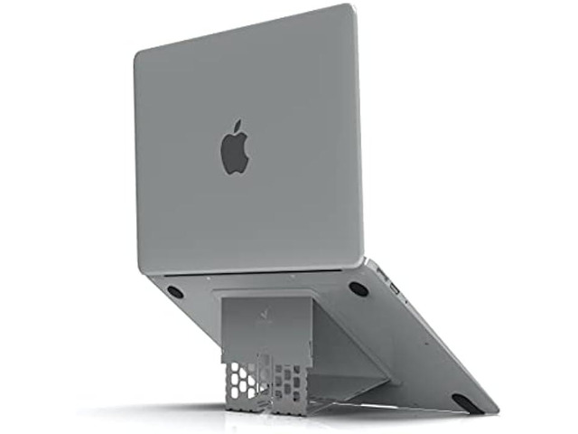MAJEXTAND Paper-Thin MacBook Stand, Laptop Riser, Slim Portable Ergonomic Ventilated Stand, 6 Adjustable Heights from 2.1 to 3.6, Compatible with...