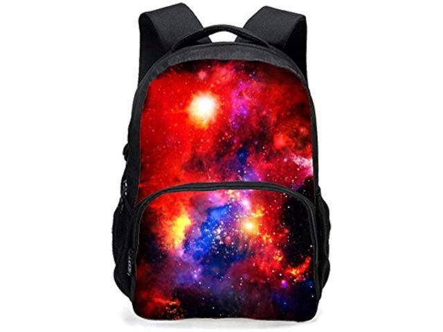 CAIWEI backpack teen, Universe Space TrendyMax Galaxy Pattern Backpack Cute for School (Starry sky 1)