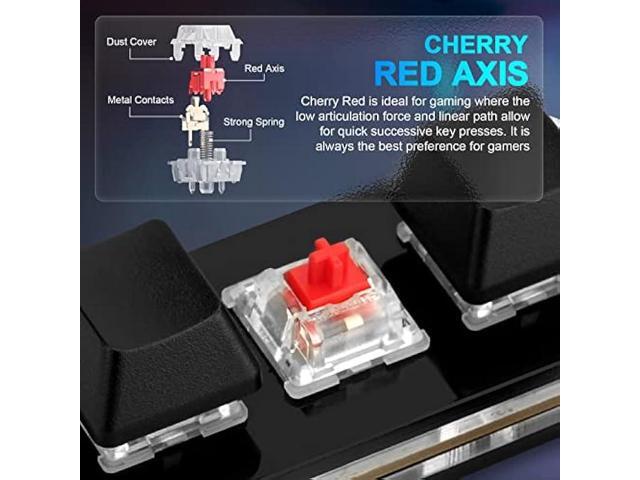 Ecarke Upgrade Black 5 Keys Mini Macro Mechanical Keyboard Gaming Keypad Hot Swap Game Keyboards USB Data Cable for Windows Mac OSU HID Standard...