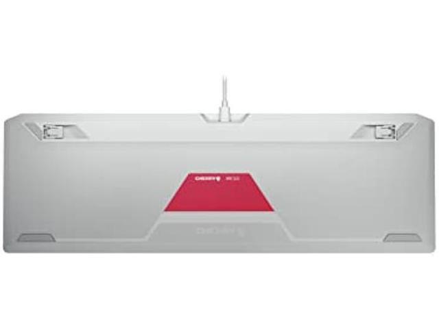 Cherry MV 3.0 Viola Wired Mechanical Gaming Keyboard. RGB Backlight with Cross Linear Viola Switches. from The Makers of The MX Switch. (White)