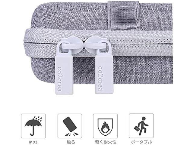 co2CREA Hard Travel Case Replacement for RK Royal KLUDGE RK61 / RK61 Pro Wireless Bluetooth Wired 60% Mechanical Gaming Keyboard