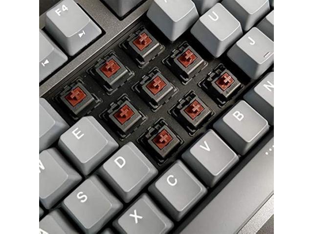 Durgod Taurus K320 TKL Mechanical Gaming Keyboard - 87 Keys - Double Shot PBT - NKRO - USB Type C (Cherry Brown, Space Grey)
