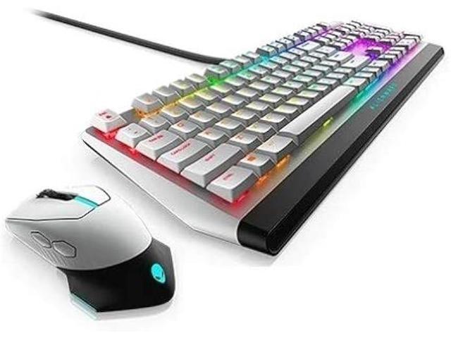 New Mechanical Low-Profile RGB Keyboard 510K AW510K with 610M Wired/Wireless Gaming Mouse AW610M for Aurora R11 Aurora R10 Area 51m R2 M17 R3 Plus.