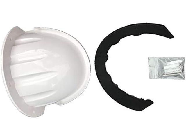 Ade Advanced Optics Camera Sunshade for Nest/Ring/Arlo/Dome/Bullet Outdoor Camera - White
