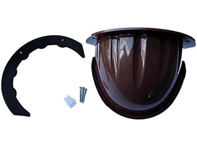 Universal Sunshade Rainshade Camera Cover Shield for Outdoor Nest/Nest IQ Camera - Coffee