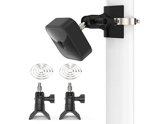 2 Pack Blink Camera Pole Mounting Bracket,All-New Blink Outdoor Blink Outdoor 4 Blink XT2 Wall Railing Mount Bracket by HOLACA,Applicable Pipe.